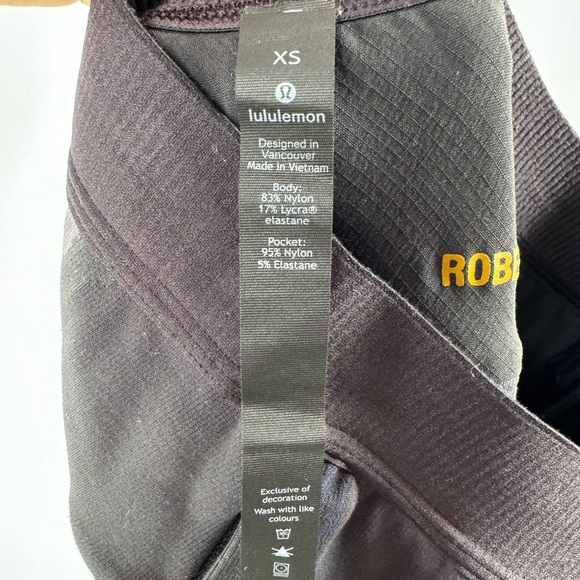 Lululemon x Robert Geller Take the Moment Pant Jogger‎ 25" in Blue Black Size XS - Picture 8 of 9